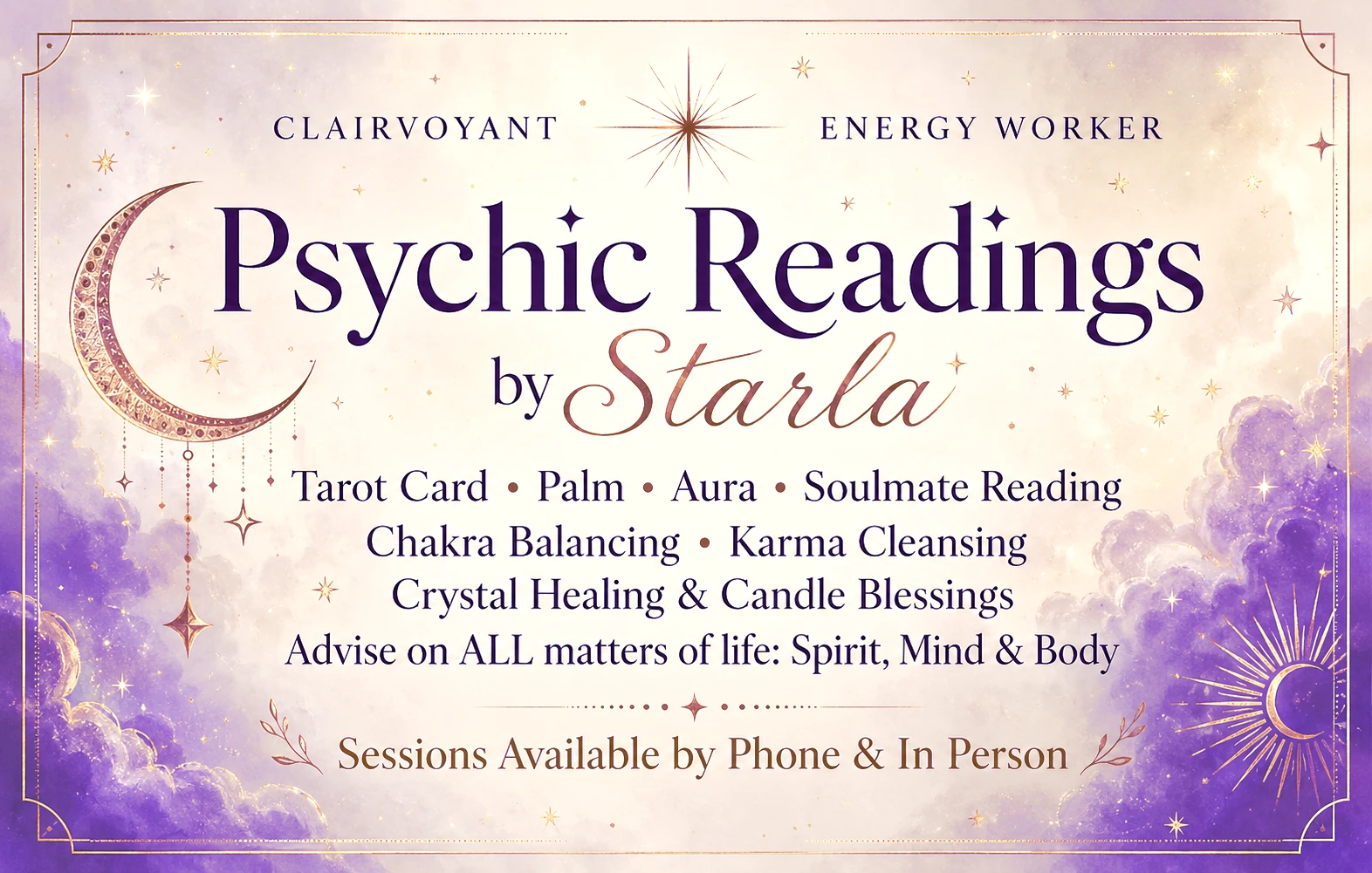 Psychic Starla, San Antonio Psychic
